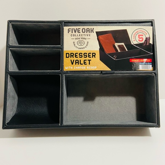 🆕DRESSER VALET-GREAT FOR WALLET,PHONE OR WATCH, CHANGE OR PASSPORT OR ANYTHING - Picture 3 of 3
